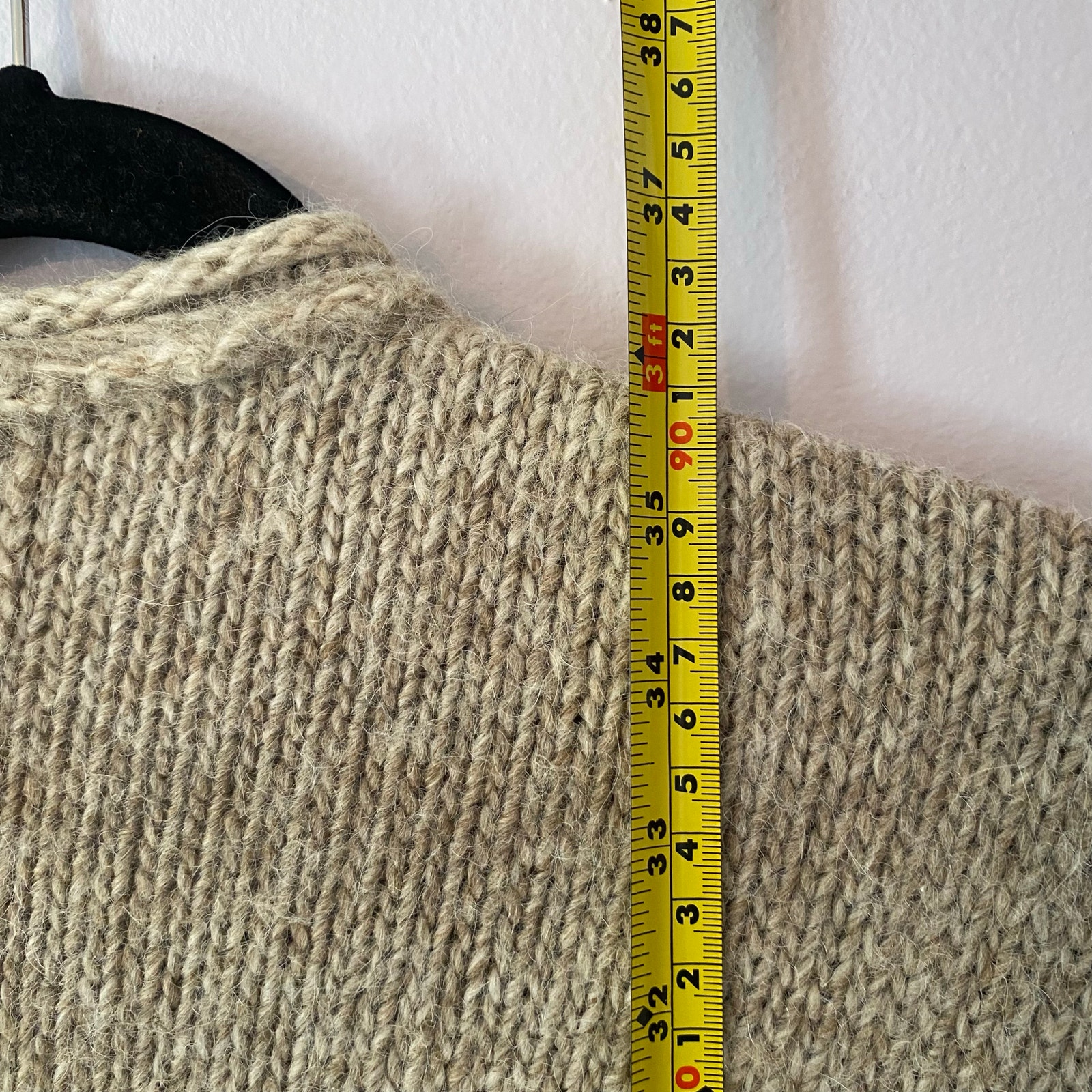James Perse Tan Gray Duster Cardigan Lounge Alpaca Wool Blend Minimalist 3/Large — image 7 of 8
